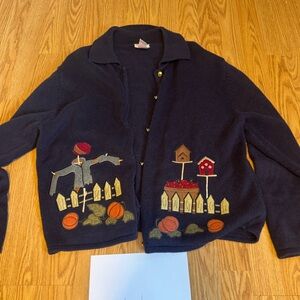 Women’s Crystal Kale Sweater XL